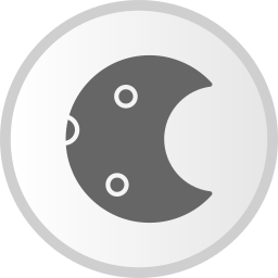 Moon phase icon