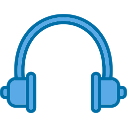 Audio headset icon