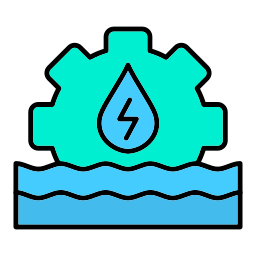 hydro énergie Icône