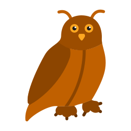 hibou Icône