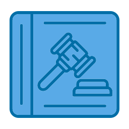 Law book icon