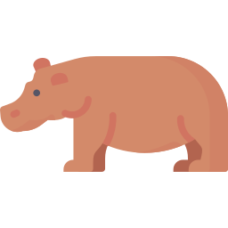 Hippopotamus icon