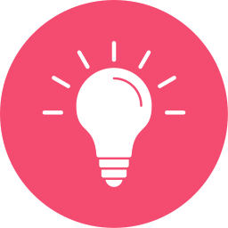 Idea bulb icon