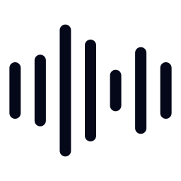 ondes audio Icône