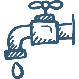 waterkraan pictogram icoon