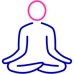 yoga-pictogram icoon