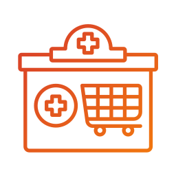 Online pharmacy icon