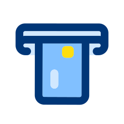 Card machine icon