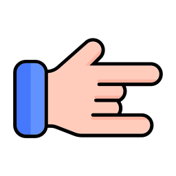 Hand gesture icon