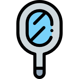 Hand mirror icon