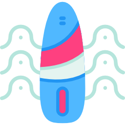 prancha de surfe Ícone