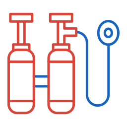 bouteille d'oxygène Icône