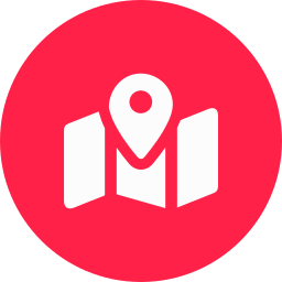 Map and location icon