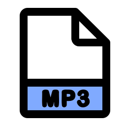 formato de arquivo mp3 Ícone
