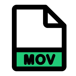 MOV file format icon