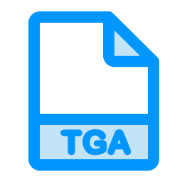 format de fichier tga Icône