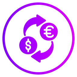 Échange de devises Icône