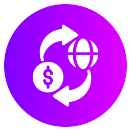 cambio de dinero icono