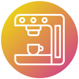 Coffee machine icon