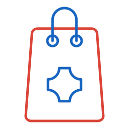 Shopping bag icon