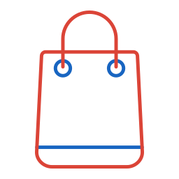 Shopping bag icon