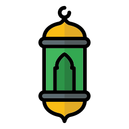 decoración de la lámpara icono