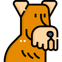 airedale terrier icono