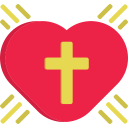 coração sagrado Ícone
