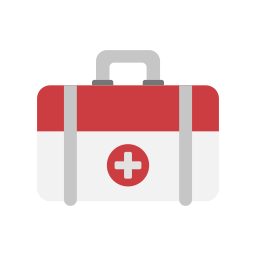 First aid kit icon