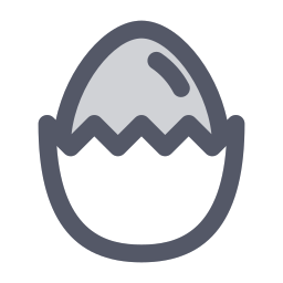 skorupka jajka ikona