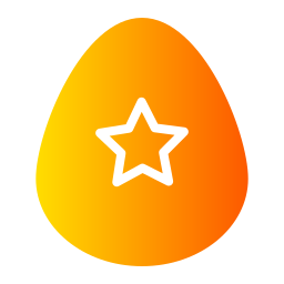pintura de ovo Ícone