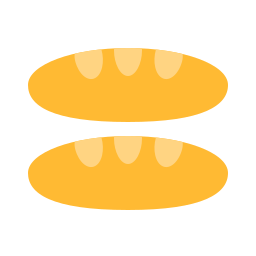 baguettes Icône