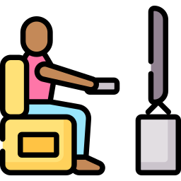 vida sedentaria icono