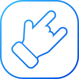 Hand gesture icon