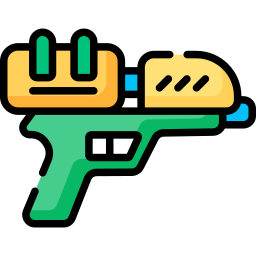 pistola de agua icono