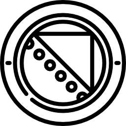 Bosnia and Herzegovina convertible mark icon