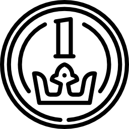 korona czeska ikona