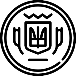 Ukrainian hryvnia icon