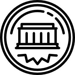 penny van de verenigde staten icoon