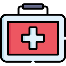 First aid kit icon