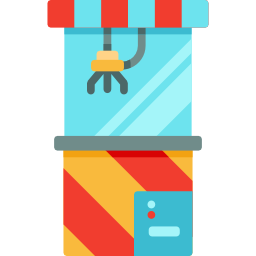 Crane machine icon