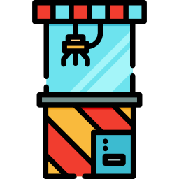 Crane machine icon