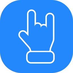 Hand gesture icon