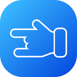 Hand gesture icon