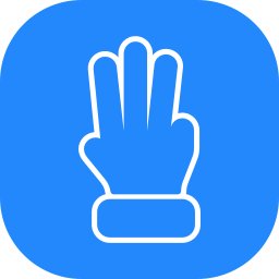 세 손가락 icon