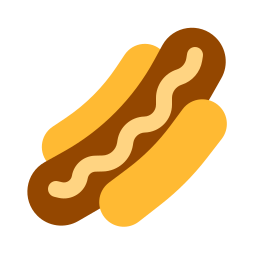 hotdog icoon