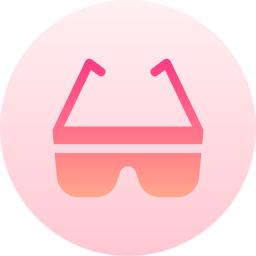 beschermende bril icoon