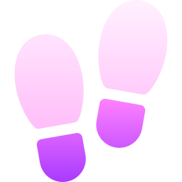 voetafdruk icoon