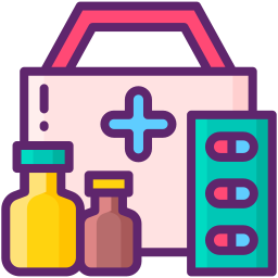 First aid kit icon