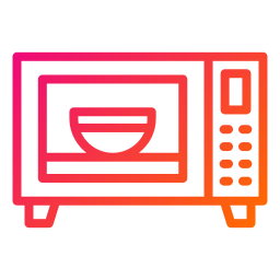 Microwave oven icon